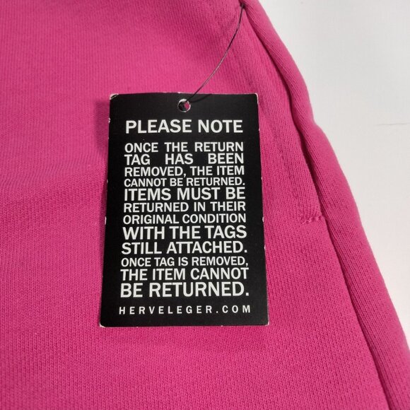 NWT Hervé Leger Pink Punch Utility Mini Skirt Sporty Tennis Preppy S With Pocket - Picture 8 of 12